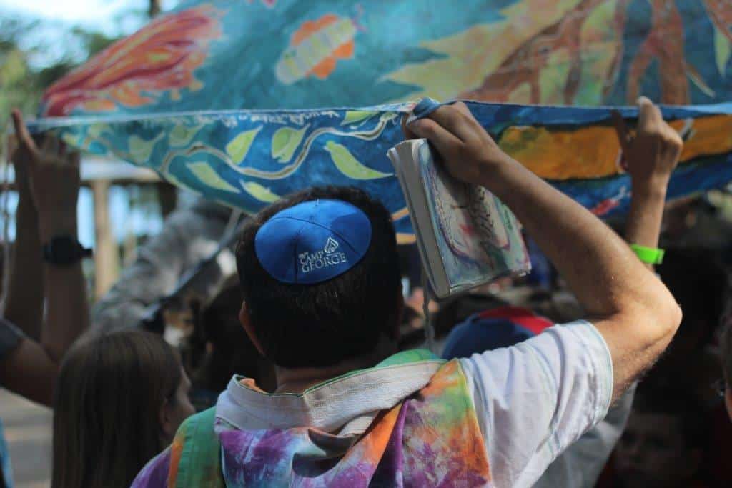Camp George participants fully embrace the Jewish experience at summer camps.